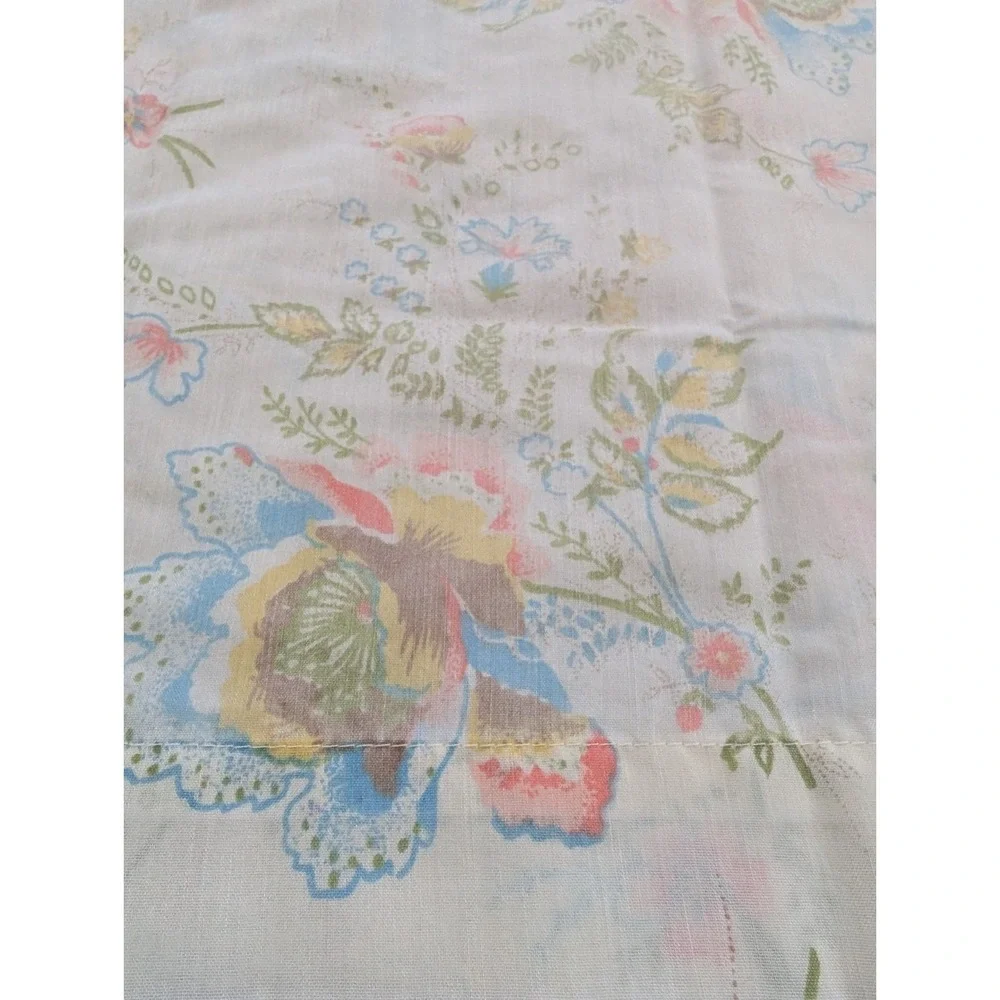 VTG THOMASTON STD PILLOWCASE NO IRON MADE IN THE USA